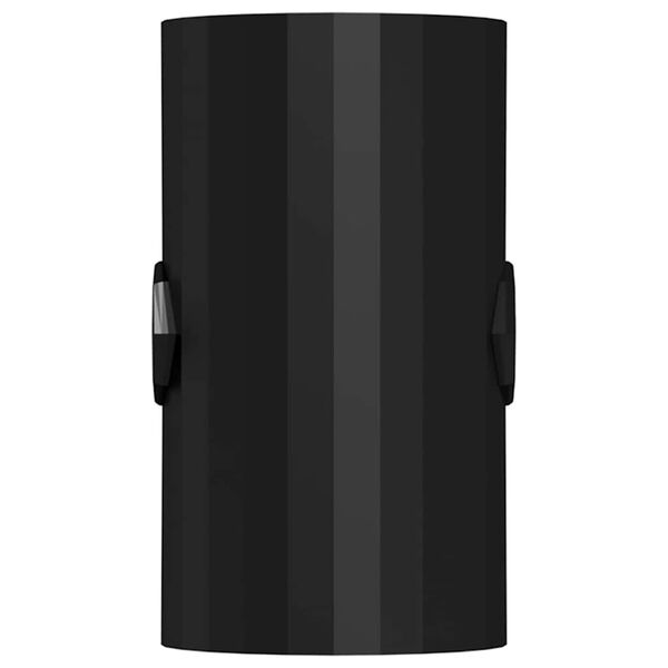 vidaXL Stopere za nogometni stol 10 pcs Crna 1,7 x 1,7 x 3,2 cm PP