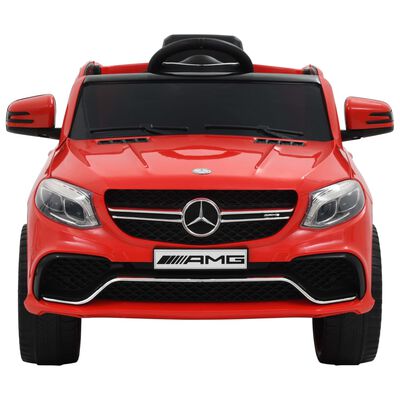 vidaXL Dječji automobil Mercedes Benz GLE63S plastični crveni