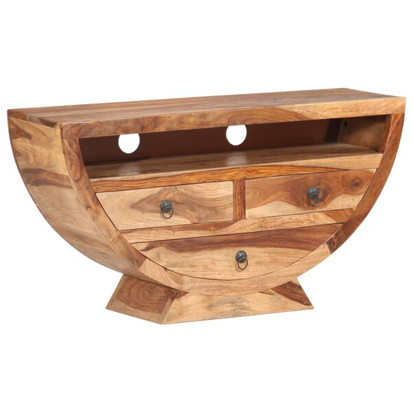 vidaXL TV ormarić od masivnog drva akacije 100 x 30 x 52 cm