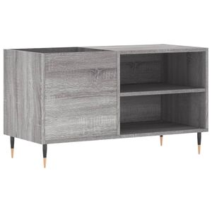 vidaXL Ormarić za ploče siva boja hrasta 85x38x48 cm konstruirano drvo