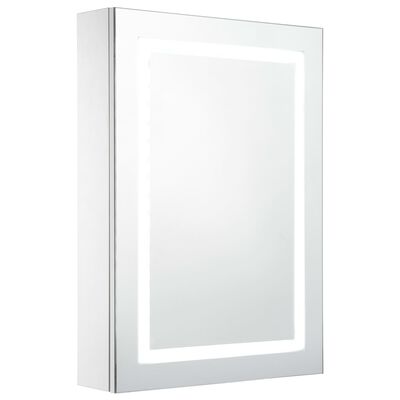 vidaXL LED kupaonski ormarić s ogledalom 50 x 13 x 70 cm