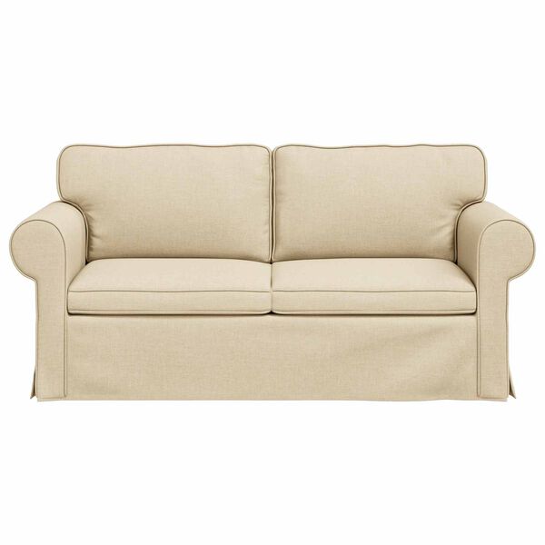 vidaXL Sofa Krema Sveukupne dimenzije: 175 x 82 x 80 cm (&Scaron; x Dub x V)