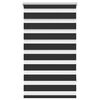 Rolo crne zavjese sa zebrastim linijama 70 x 120 cm