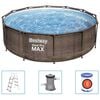 Bestway Steel Pro MAX bazenski set Deluxe Series okrugli 366 x 100 cm