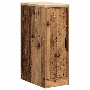 vidaXL Garažni ormar za odlaganje 30x51x85 cm masivne borovine