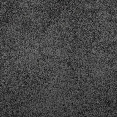 vidaXL Čupavi tepih PAMPLONA s visokim vlaknima antracit 60 x 110 cm