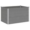 vidaXL Vrtna Posuda za Sadnju WPC 150x100x91 cm Siva