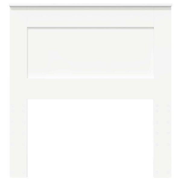 vidaXL Uzglavlje s uzglavljem Bijelo 75 cm Konstruirano drvo