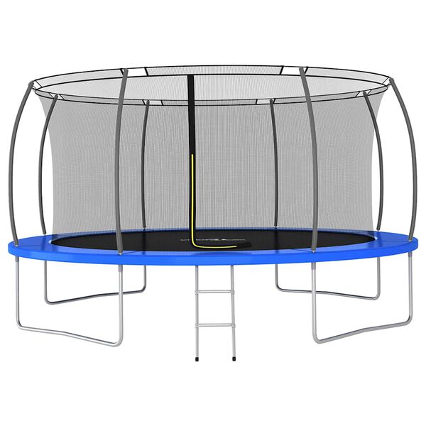 vidaXL Set trampolina okrugli 460 x 80 cm 150 kg