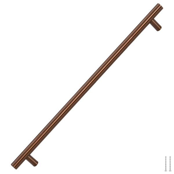 vidaXL Ručke za ormarić 5 kom brončane 480 mm od nehrđajućeg čelika