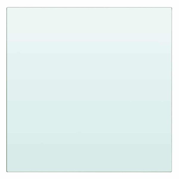 vidaXL Ploča za police staklo prozirna 20 x 20 cm