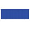 vidaXL Vanjska rolo zavjesa 405 (&Scaron;) x 140 (V) cm Plava HDPE