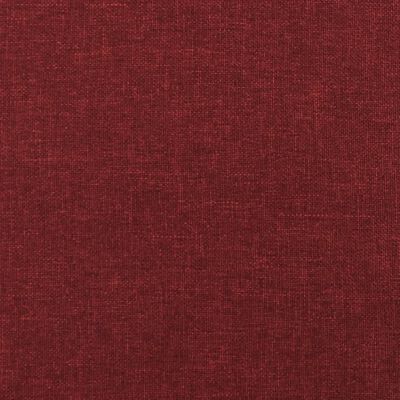 vidaXL Tabure crvena boja vina 60x60x36 cm od tkanine