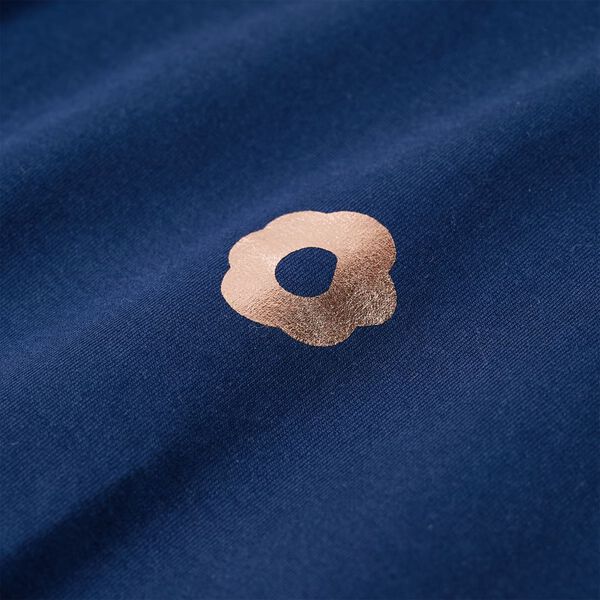 Dječja topla majica modra 140