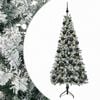 vidaXL Umjetno božićno drvce s kuglicom 120 cm 150 LED lampica