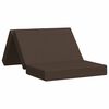 vidaXL Sofa na razvlačenje 100 x 67 x 45 cm Sivosmeđa