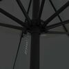 vidaXL Vrtni suncobran Antracit 395 x 395 x 245 cm Poliester i čelik