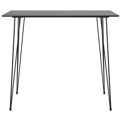 vidaXL Barski stol crni 120 x 60 x 105 cm