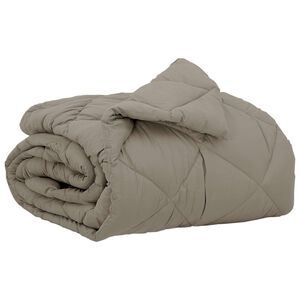 vidaXL Puni pokrivač za cijelu godinu Svijetlo siva 200 x 135 cm