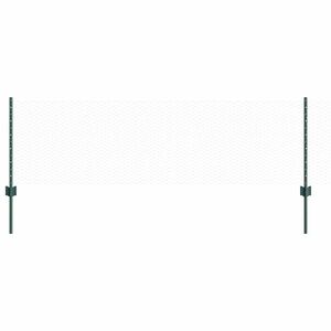 vidaXL Heksagonalna ograda s stubom 100 x 0,6 m Čelik premazan PVC-om
