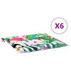 vidaXL Jastučići za stolice 6 pcs &Scaron;areni 50 x 50 x 4 cm Oxford tkanina