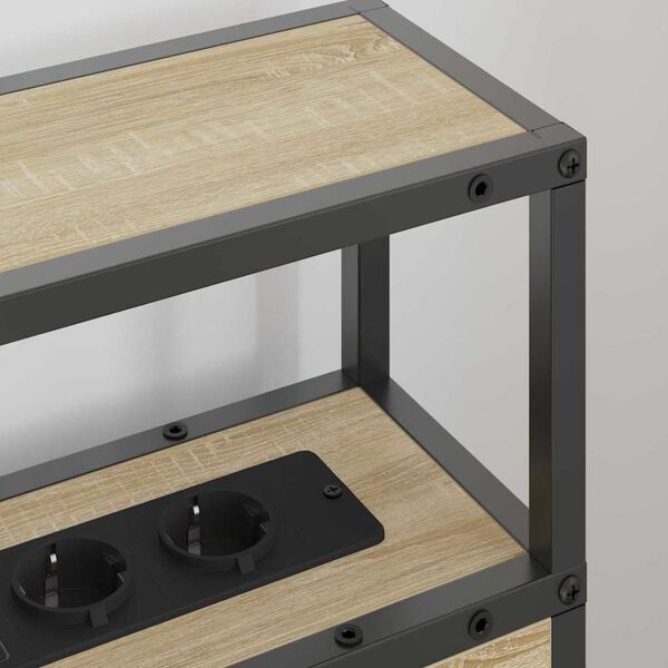 vidaXL Skladi&scaron;no uzglavlje sonoma hrast 100 cm Konstruirano drvo