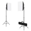 vidaXL Fotografska oprema sa softboxovima, pozadinom i reflektorom