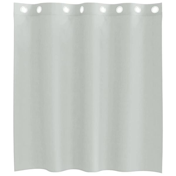 vidaXL Voile zavjese s u&scaron;icama 2 kom svijetlosive 140x140 cm