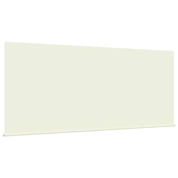 vidaXL Skrovita tenda Krema 300 x 200 cm tkanina