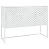 vidaXL Komoda bijela 105 x 35 x 75 cm čelična