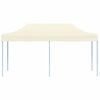 vidaXL Sklopivi Pop-Up &Scaron;ator 3x6 m Krem Bijeli