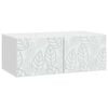vidaXL TV ormar za zid 59,5 x 41 x 30 cm Bijela Konstruirano drvo