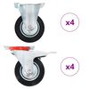 vidaXL Kotačići 8 kom 100 mm