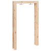 vidaXL Vanjski tu&scaron; Prirodna 137 x 23 x 226 cm Masivna borovina