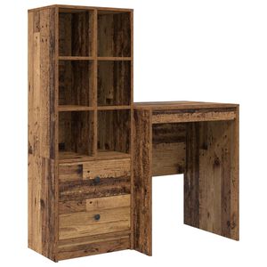 vidaXL Stol Staro drvo 105,5 x 50 x 127 cm 2 kom.