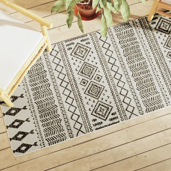 vidaXL Unutarnji i vanjski tepih raznobojni 80 x 300 cm protuklizni