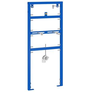 vidaXL Podr&scaron;ka za zidni sustav urinala Plava 50 x 3 x 112 cm
