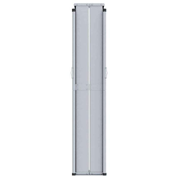 vidaXL Uvlačiva bočna tenda crna 180 x 1200 cm