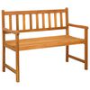 vidaXL Vrtna klupa 2-Broj sjedala 110 x 55 x 90 cm Čvrsto drvo akacije