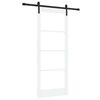 vidaXL Klizna vrata ORKDAL Bijelo 83 x 202 cm