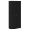 vidaXL Highboard Crni hrast 70 x 42,5 x 185 cm
