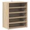 vidaXL Ormarić za cipele boja hrasta 60 x 35 x 70 cm konstruirano drvo