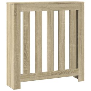 vidaXL Pokrov za radijator hrasta sonome 78x20x82 cm konstruirano drvo