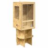vidaXL Terarij Smeđa 50 x 50 x 130 cm OSB