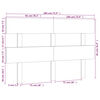vidaXL Uzglavlje za krevet bijelo 184 x 3 x 81 cm od masivne borovine