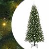 vidaXL Umjetno božićno drvce Zelena 240 cm PE i PVC