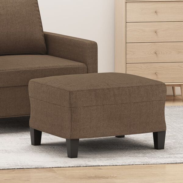 vidaXL Tabure smeđi 60 x 50 x 41 cm od tkanine