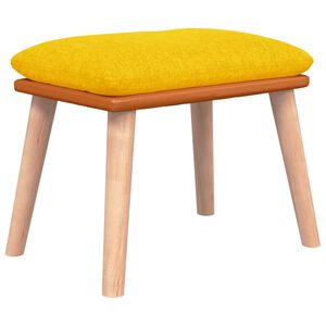 vidaXL Tabure boja senfa 45x29,5x35 cm od tkanine i umjetne kože