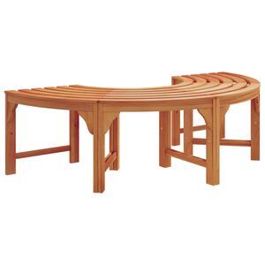 vidaXL Klupa pod drvetom 4 -Seater 160 x 80 x 45cm Prirodna