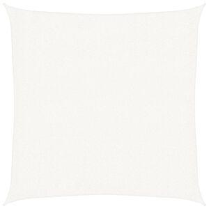 vidaXL Jedro za za&scaron;titu od sunca HDPE četvrtasto 3,6 x 3,6 m bijelo